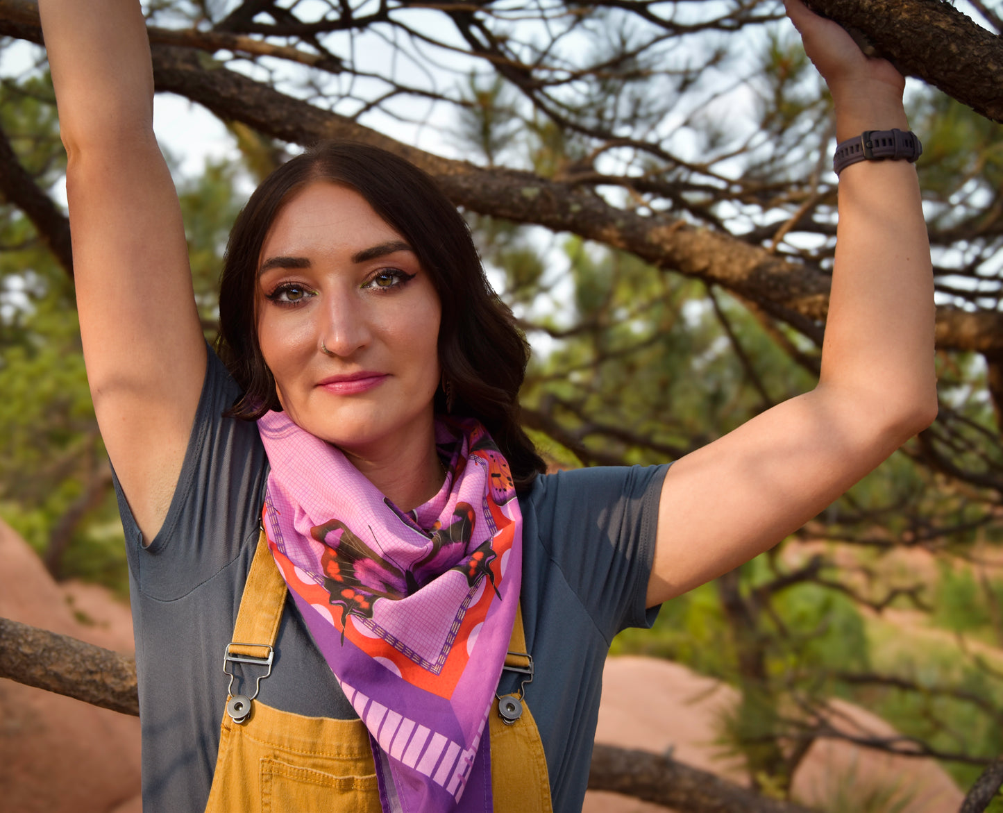 Colorado Hairstreak Butterfly Scarf